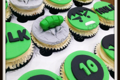 Hulk-Cupcakes